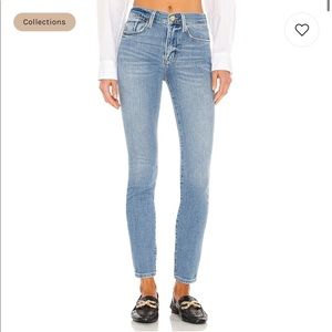 New! FRAME Le Skinny Crop Stretch Jeans Size (25)